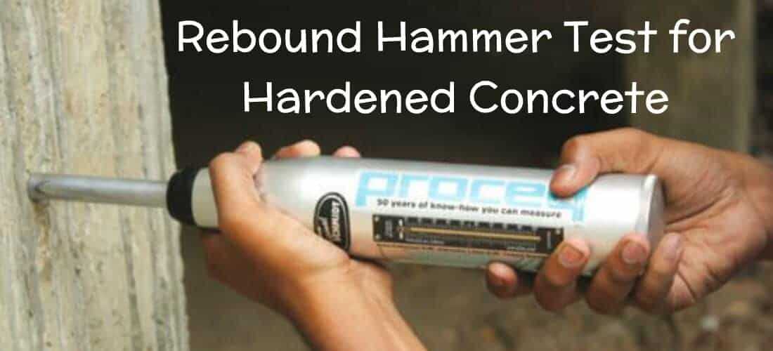 schematic diagram illustrating the operation of the rebound hammer