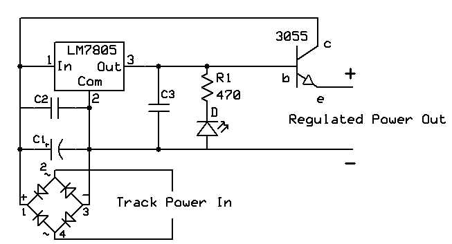 schematic diagram of adjustable dc high current 3055