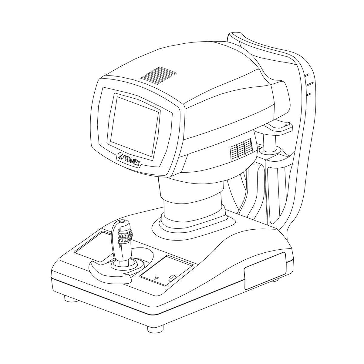 schematic diagram of keratometer
