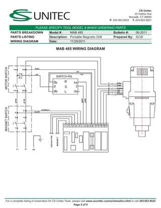 schematic drill trigger switch diagram