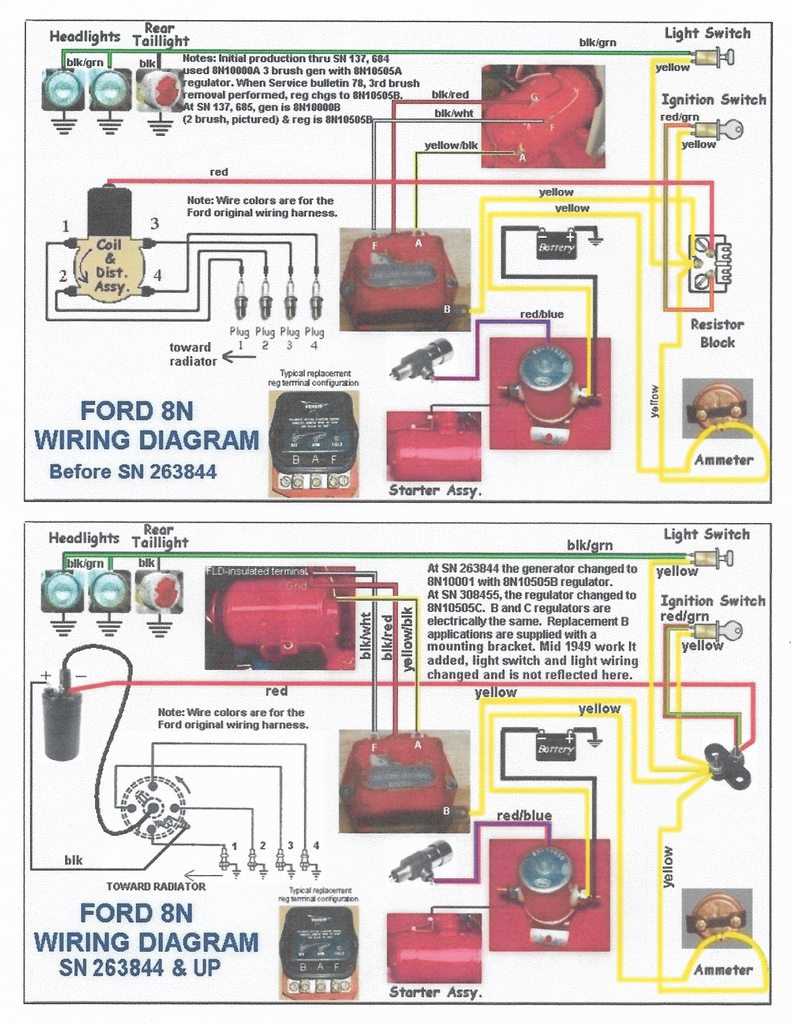 1949 ford 8n wiring diagram