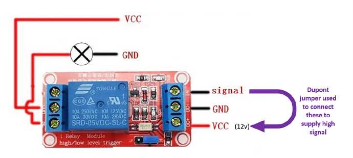 12 volt relay wiring diagram