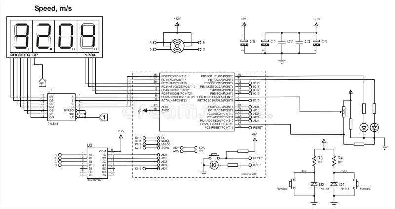 draw circuit diagram arduino