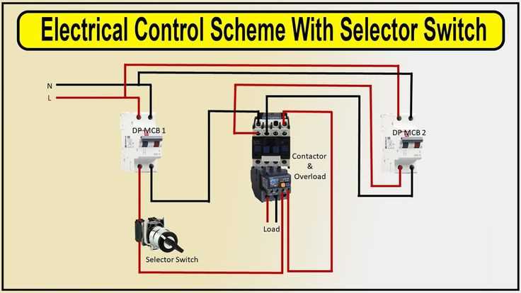 selector switch wiring diagram selector switch wiring diagram