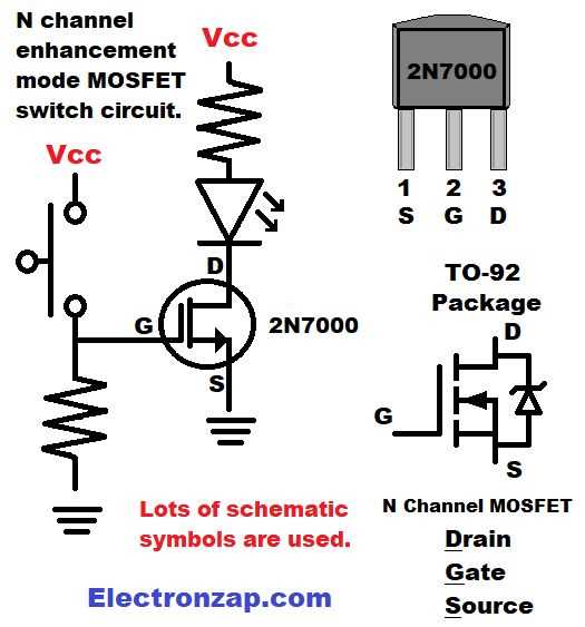 n channel mosfet circuit diagram n channel mosfet circuit diagram