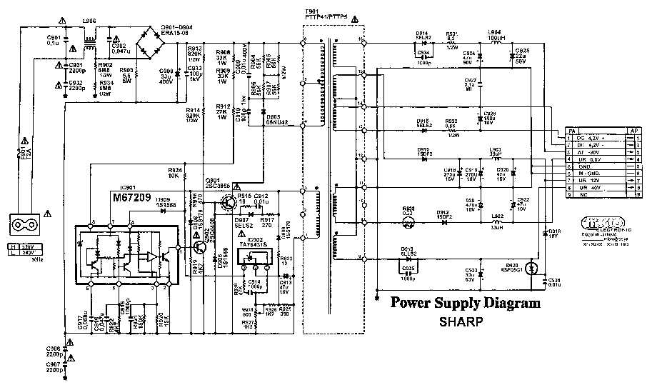 sharp spc800 wiring diagram sharp spc800 wiring diagram