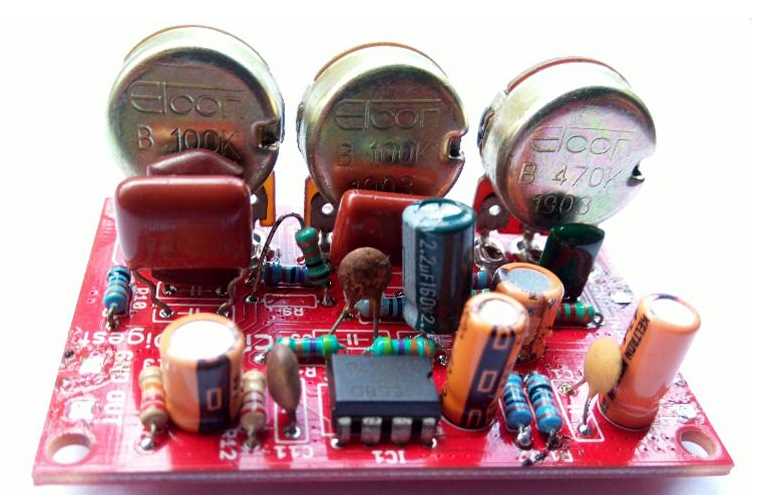 4558 tone control circuit diagram