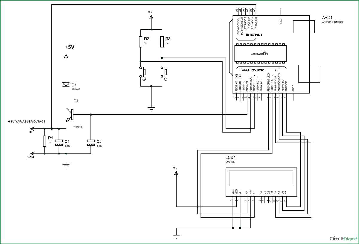 simple dc power supply circuit diagram