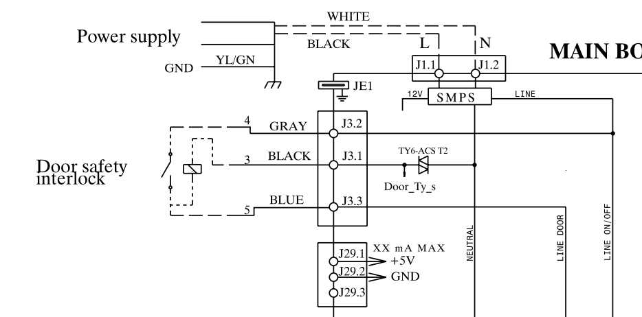 simple interlock circuit diagram