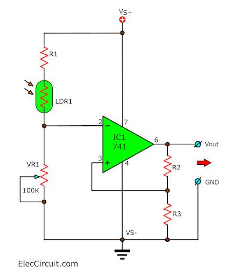 simple ldr circuit diagram