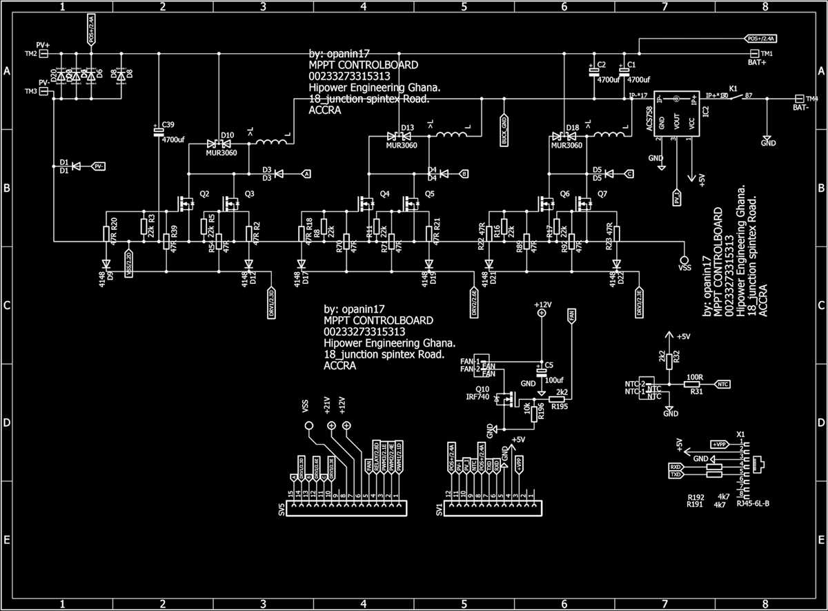 simple mppt circuit diagram