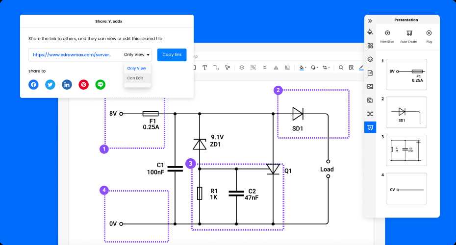 simple schematic diagram maker