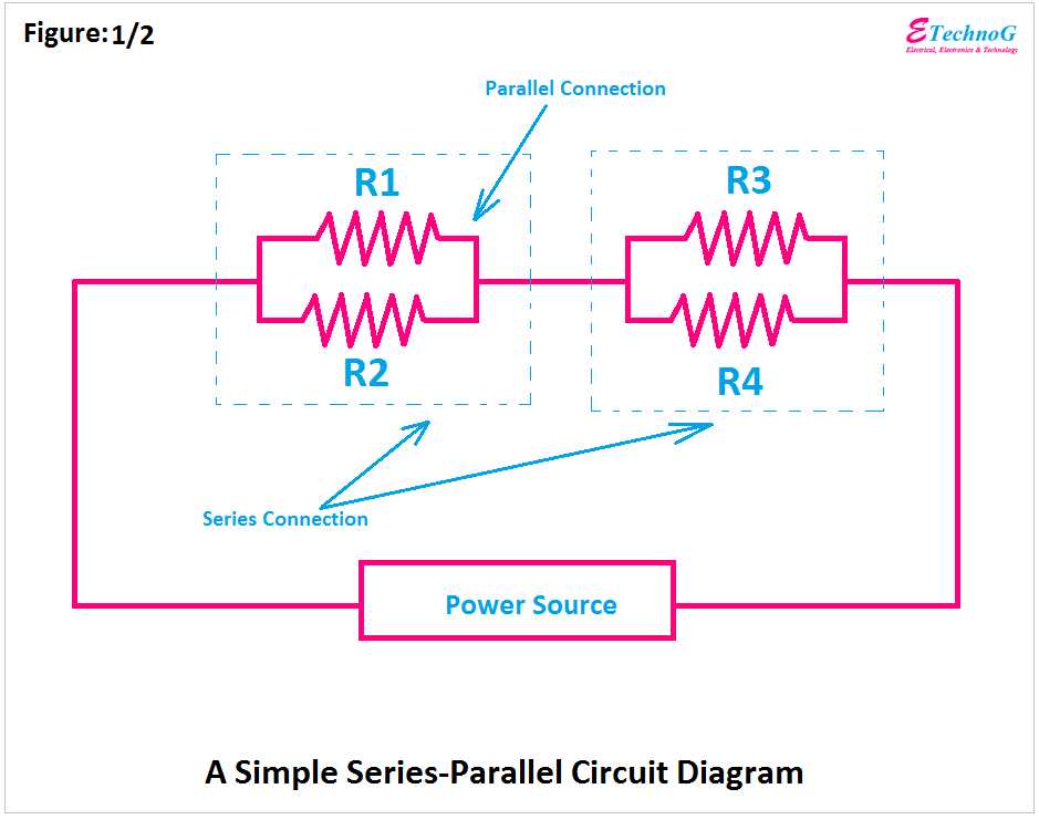 simple series and parallel circuit diagram