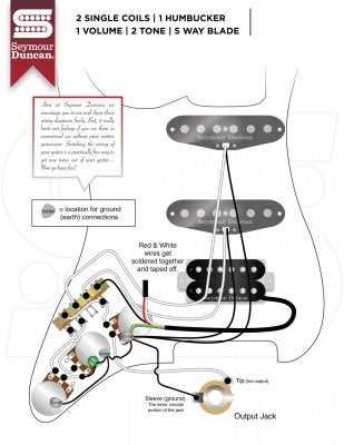 single humbucker wiring diagram