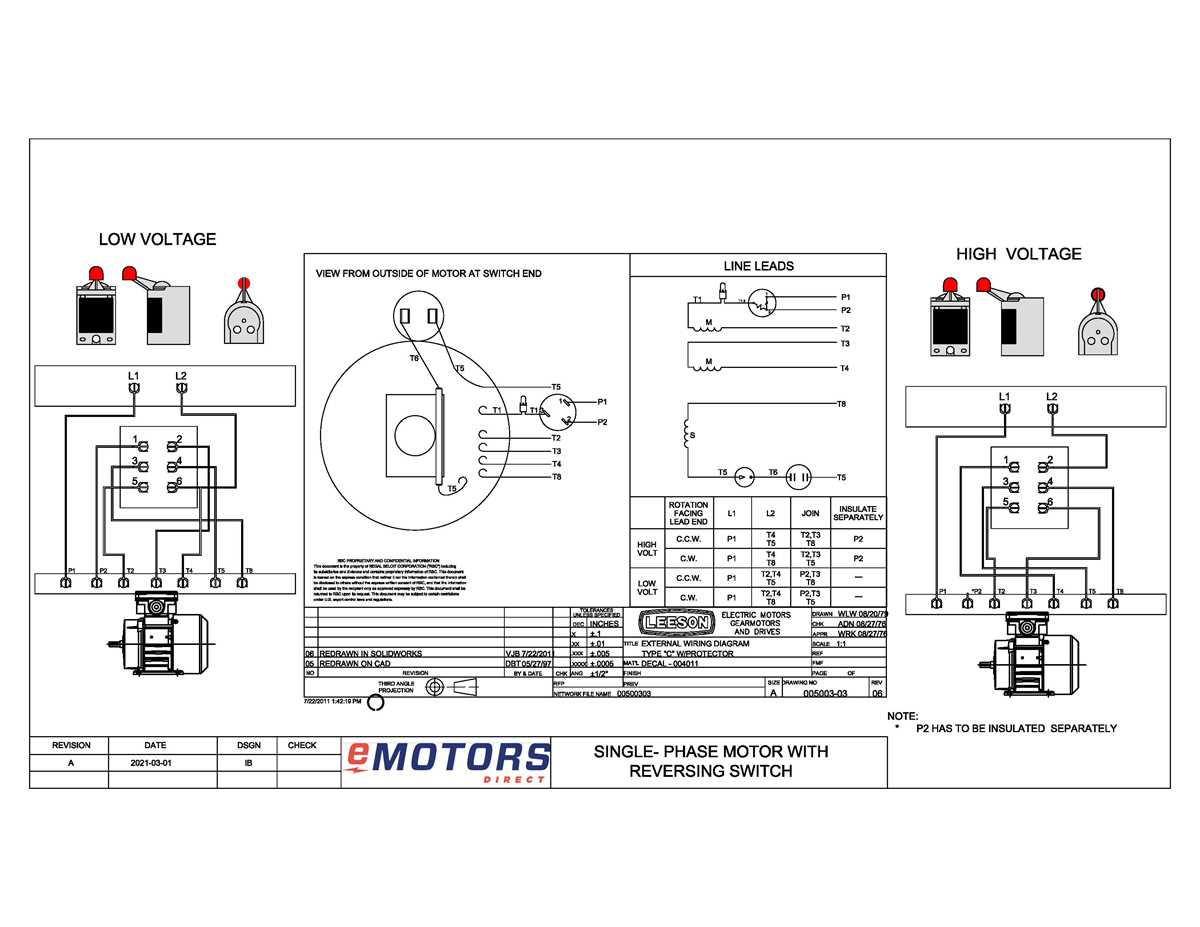 single phase marathon motor wiring diagram