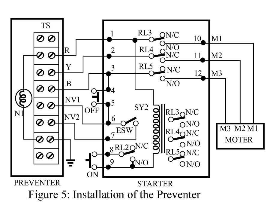 single phase schematic diagram