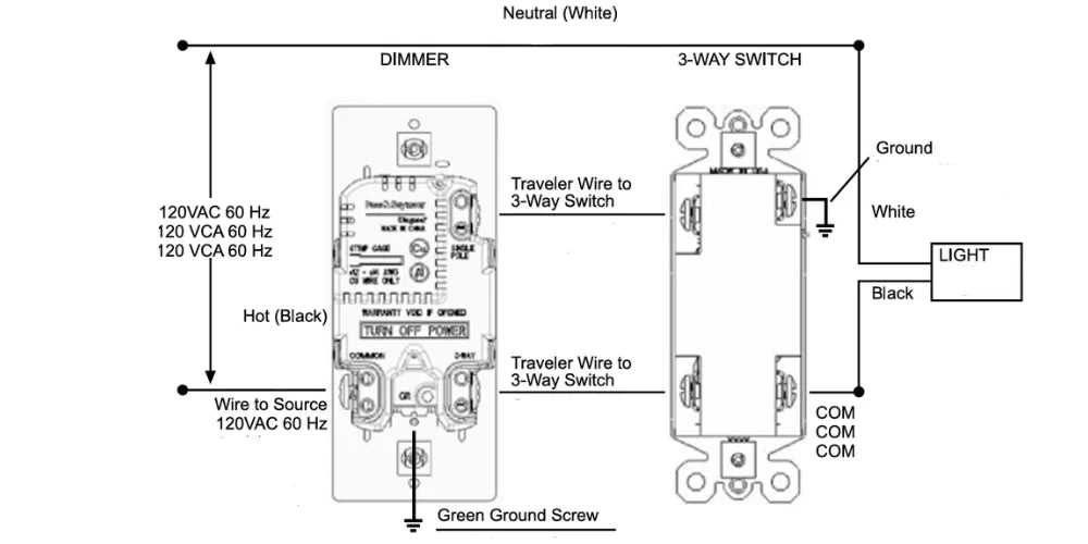 single pole wiring diagram