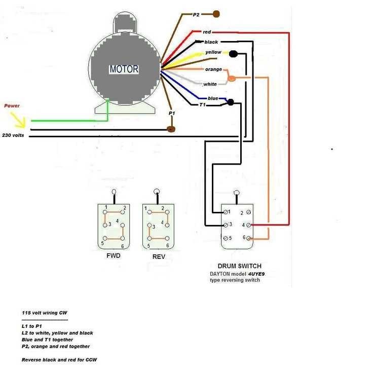 six lead motor wiring diagram six lead motor wiring diagram