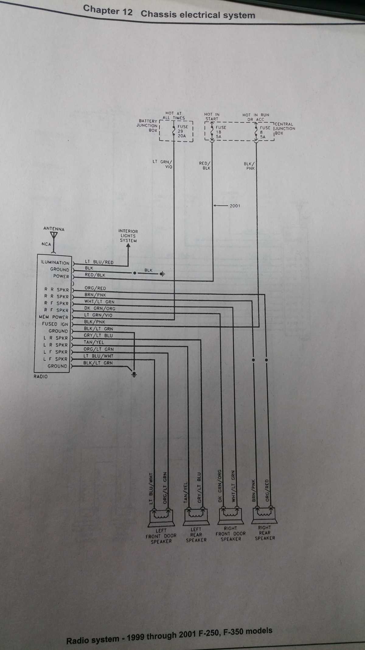 2000 f250 wiring diagram