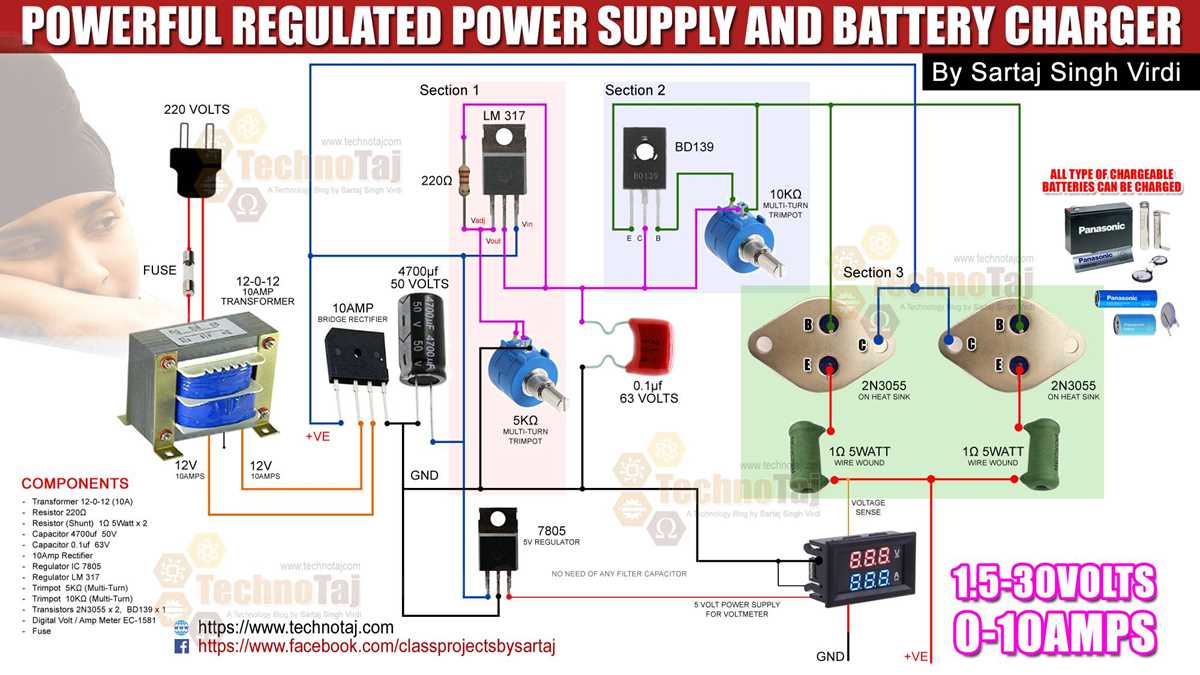 0 30v variable power supply circuit diagram 0 30v variable power supply circuit diagram