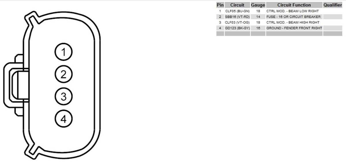 2007 ford f150 headlight wiring diagram