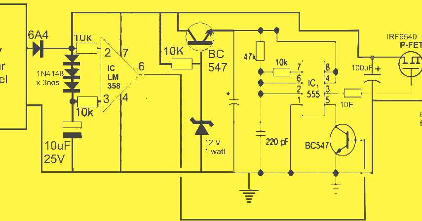 smps charger circuit diagram