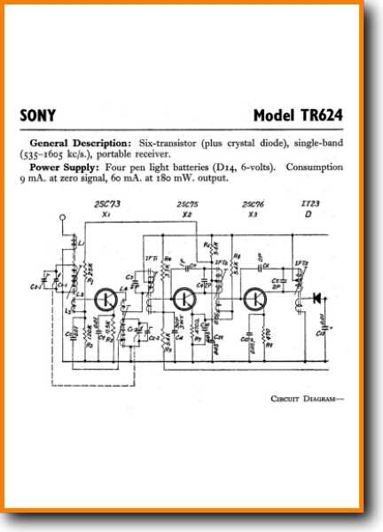 sony radio schematic diagram sony radio schematic diagram