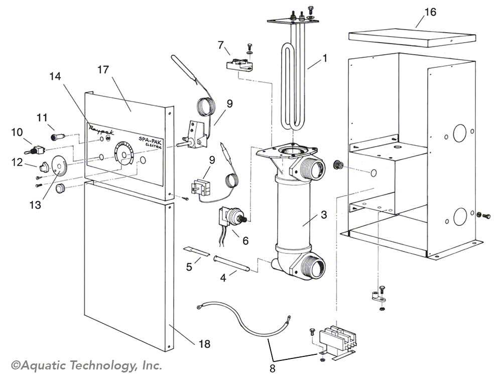spa schematic diagram