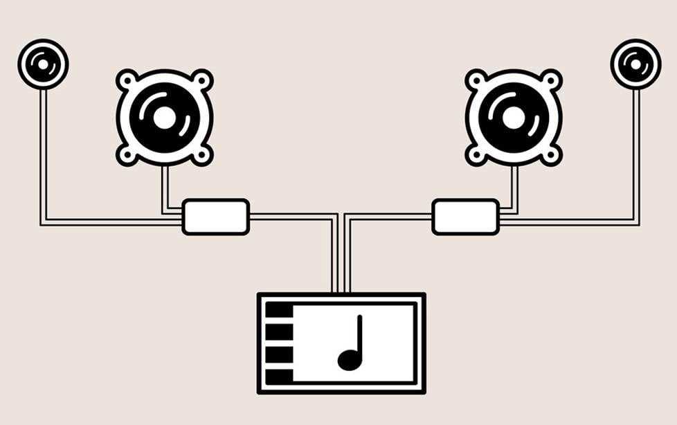 speaker and tweeter wiring diagram