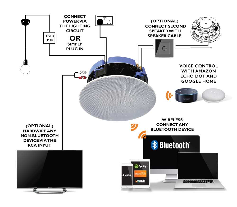 speaker wiring diagram with volume control