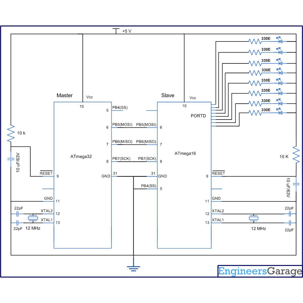 spi circuit diagram
