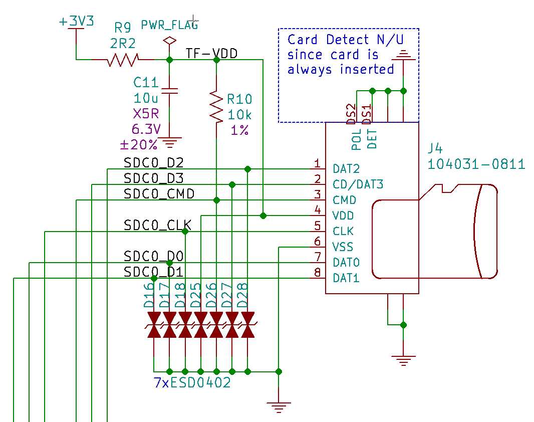 microsd schematic diagram microsd schematic diagram