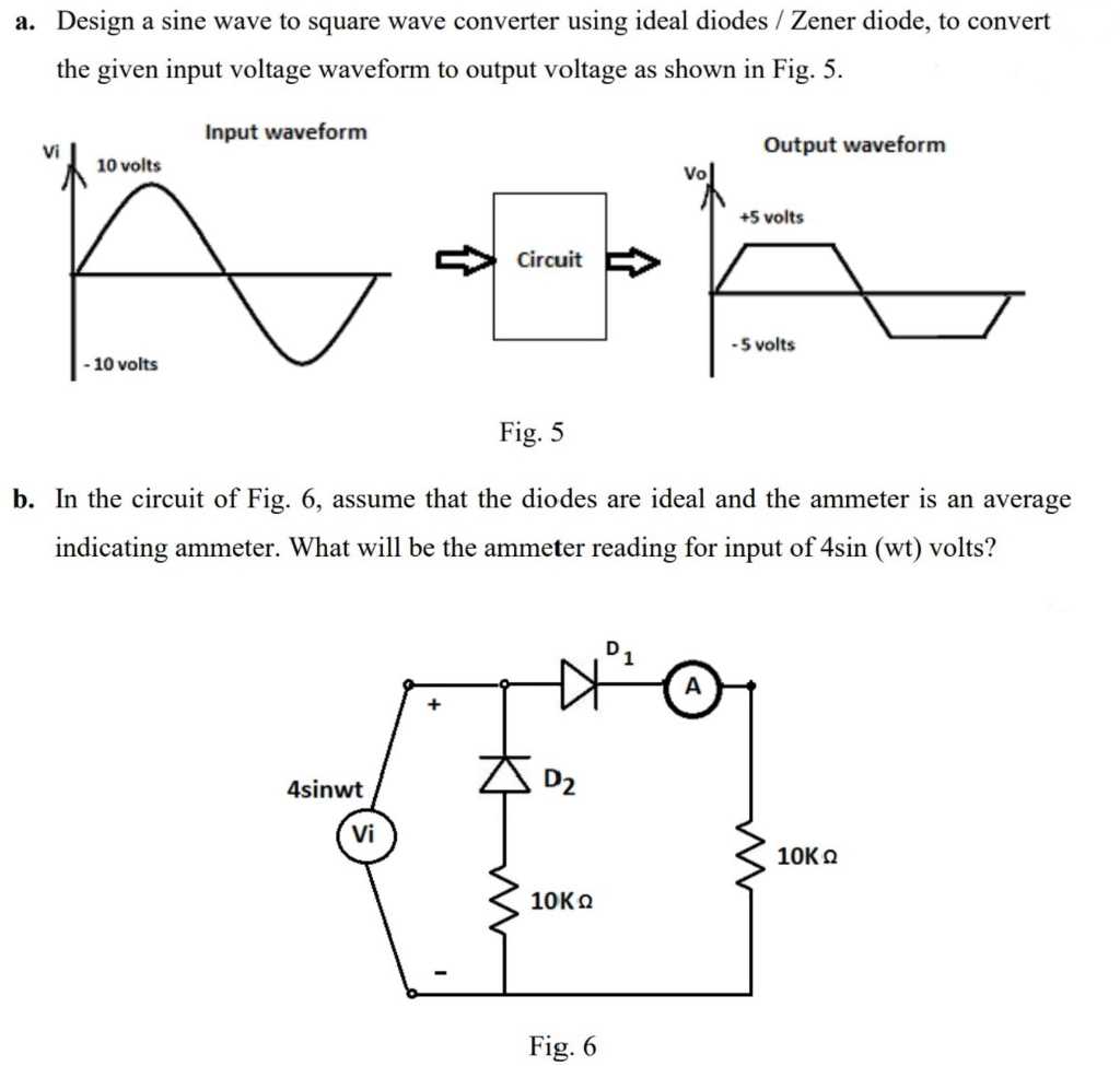 square wave to sine wave converter circuit diagram
