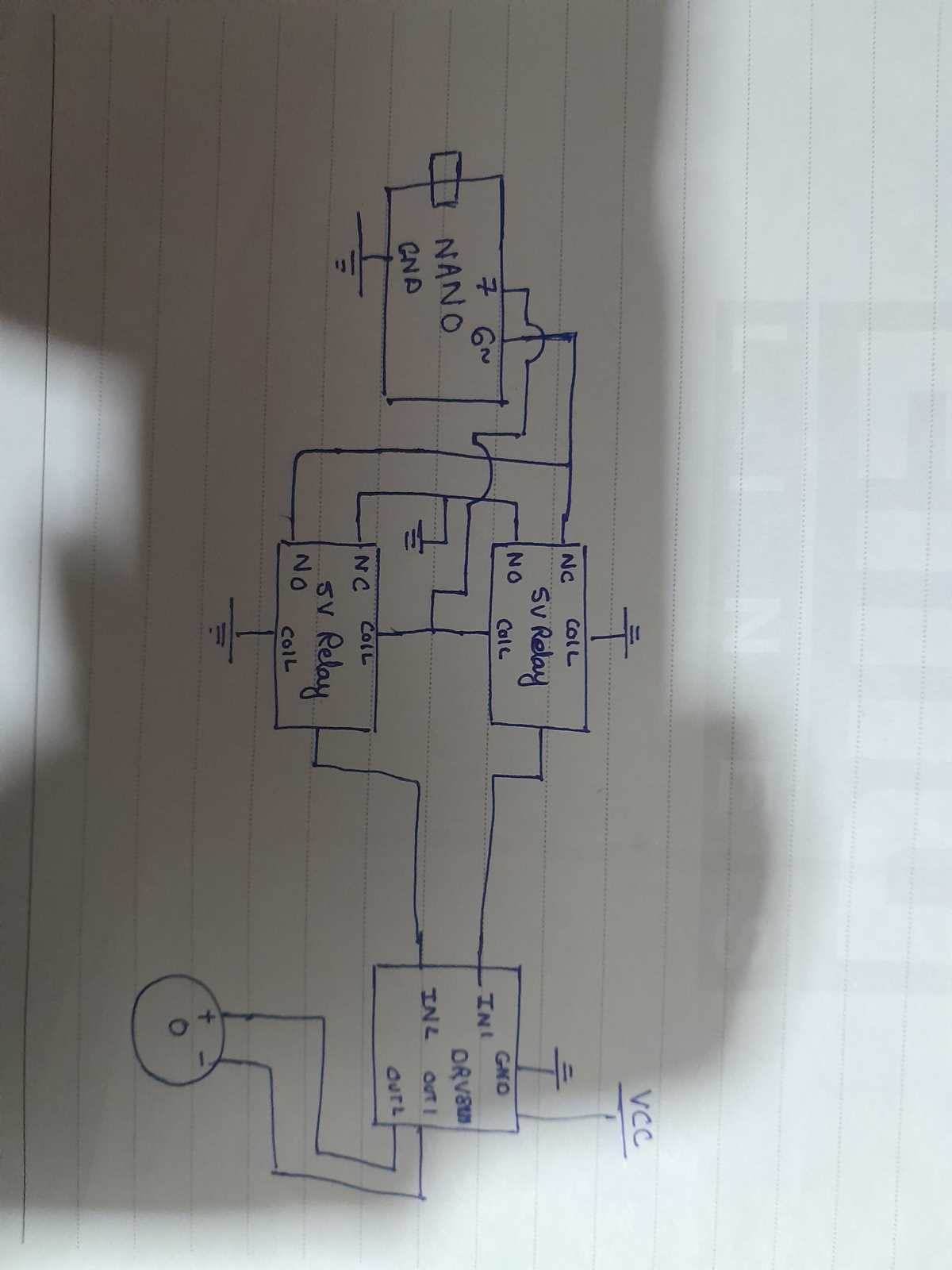 dc motor drive circuit diagram
