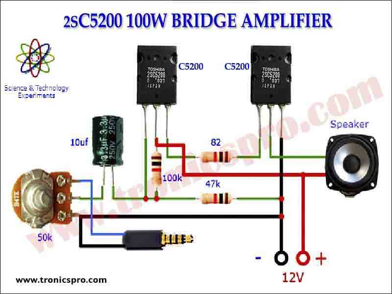 100w amplifier circuit diagram 100w amplifier circuit diagram