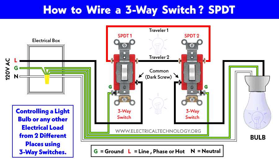 stair light circuit diagram