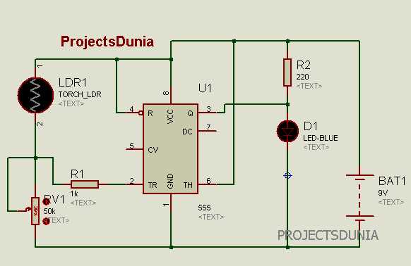 street lamp circuit diagram