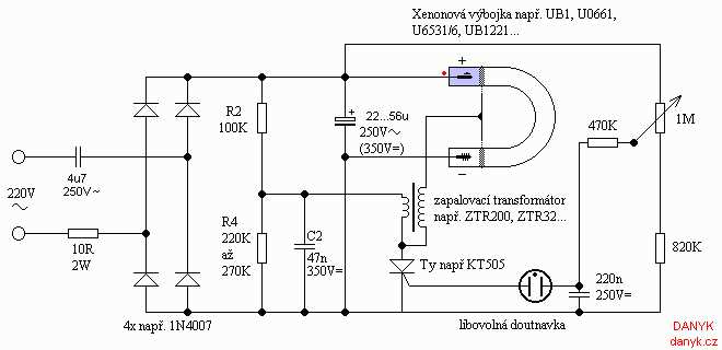 strobe circuit diagram strobe circuit diagram