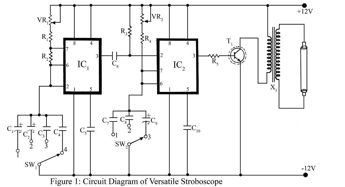 strobe light circuit diagram