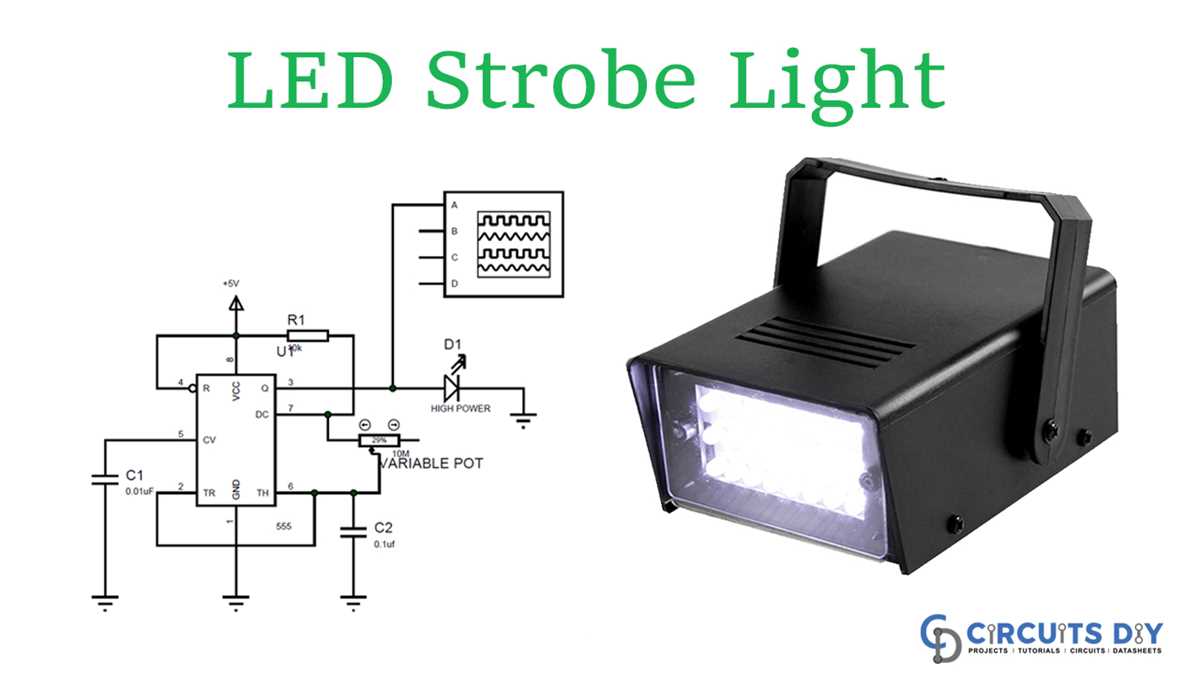 strobe light schematic diagram strobe light schematic diagram