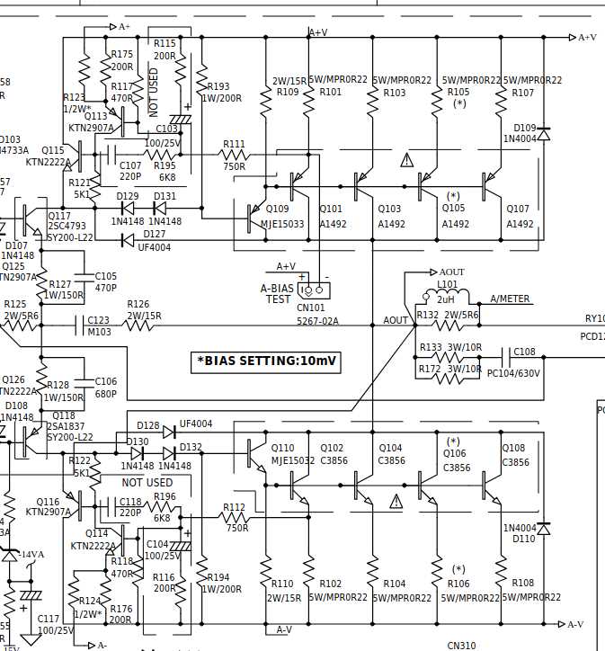studio due power amplifier schematic diagram schematics studio due power amplifier schematic diagram schematics