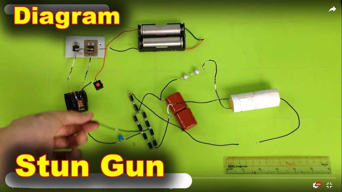 stun gun schematic diagram stun gun schematic diagram