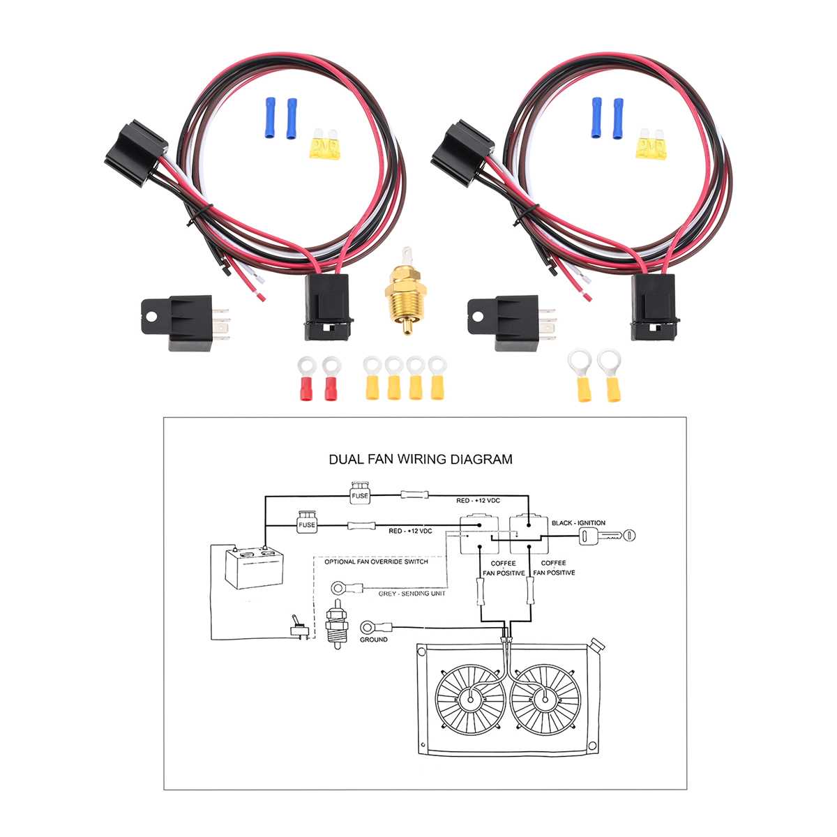12v fan relay wiring diagram