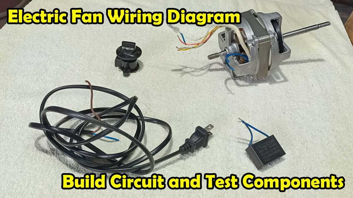 table fan circuit diagram