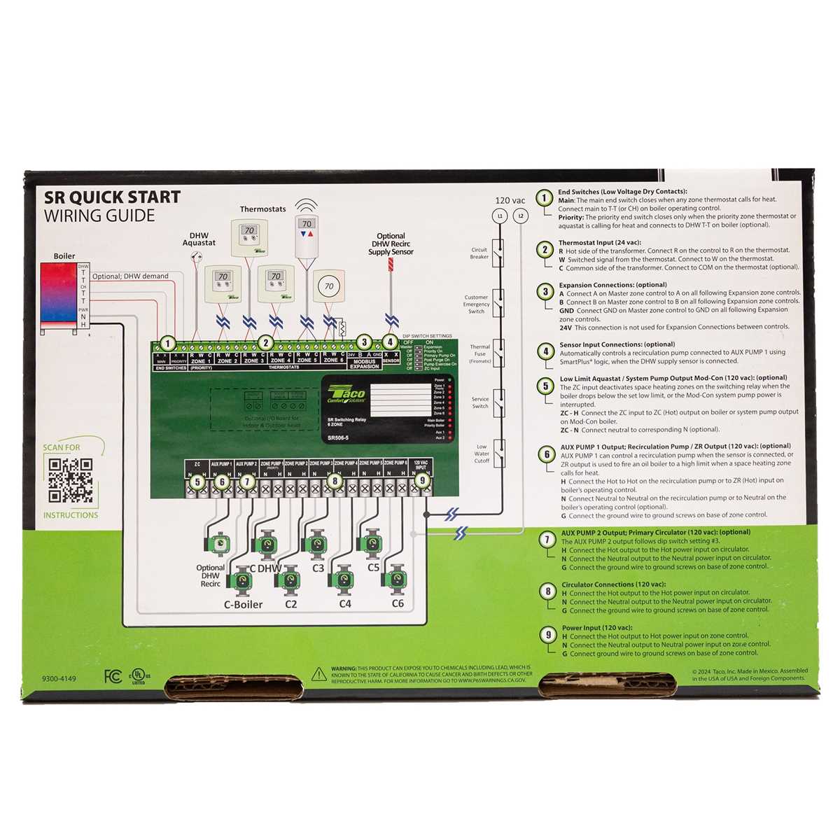 taco sr504 4 wiring diagram