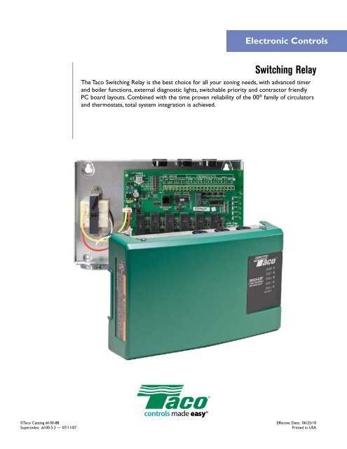 taco sr504 4 wiring diagram