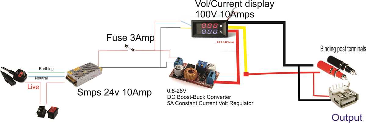 bench power supply schematic diagram