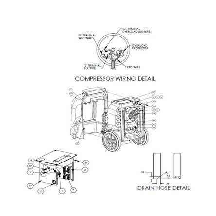 dehumidifier schematic diagram