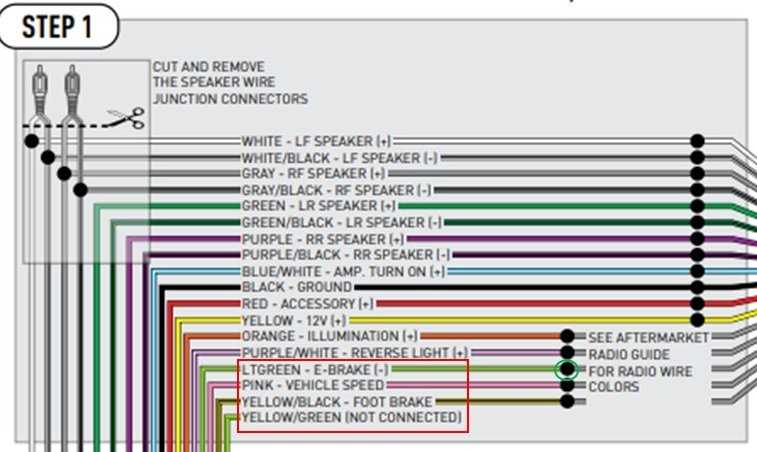 kenwood radio wiring diagram
