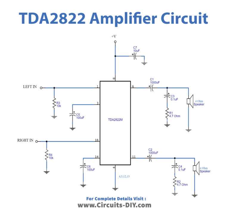 tda1028 amplifier circuit diagram tda1028 amplifier circuit diagram